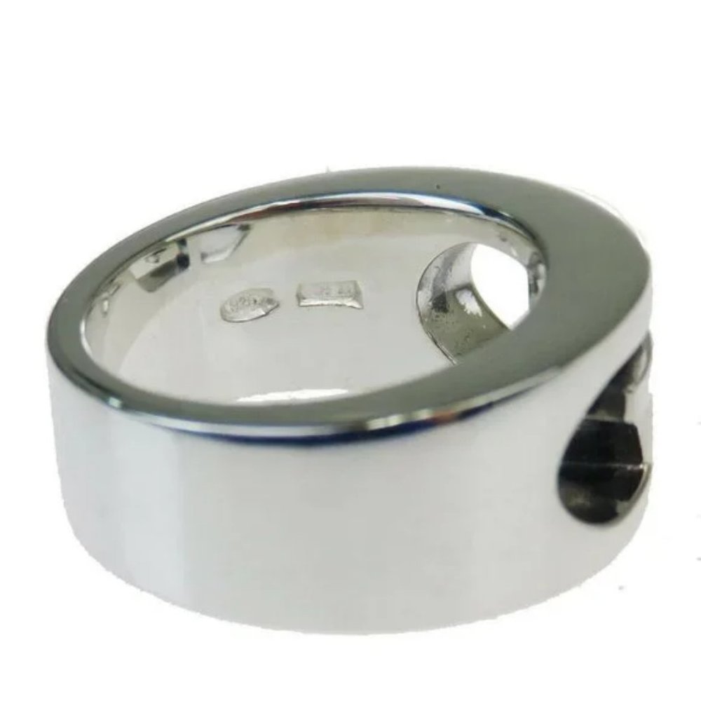 Gucci US Size 4 Silver 925 Ring Silver - Picture 4 of 10